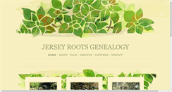 Desktop Screenshot of jerseyrootsgenealogy.com