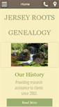 Mobile Screenshot of jerseyrootsgenealogy.com